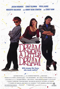 Dream a Little Dream Movie Poster Print showcasing whimsical film art.
