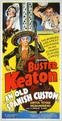 An Old Spanish Custom Movie Poster Print showcasing rich cultural heritage.