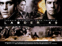 Ladder 49 Movie Poster Print showcasing firefighters in action.