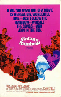 Finian's Rainbow Movie Poster Print showcasing vibrant colors and classic film imagery.