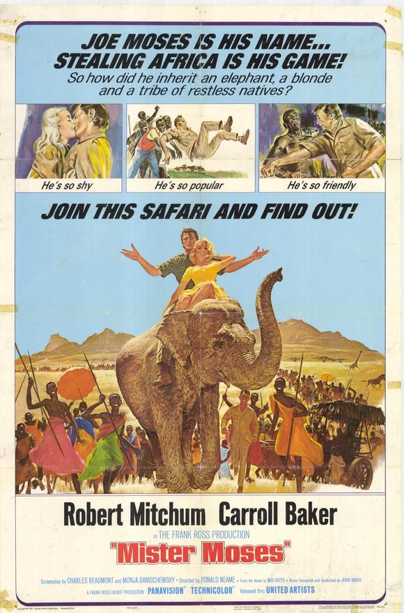 Mister Moses Movie Poster Print showcasing vibrant imagery
