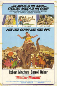 Mister Moses Movie Poster Print showcasing vibrant imagery