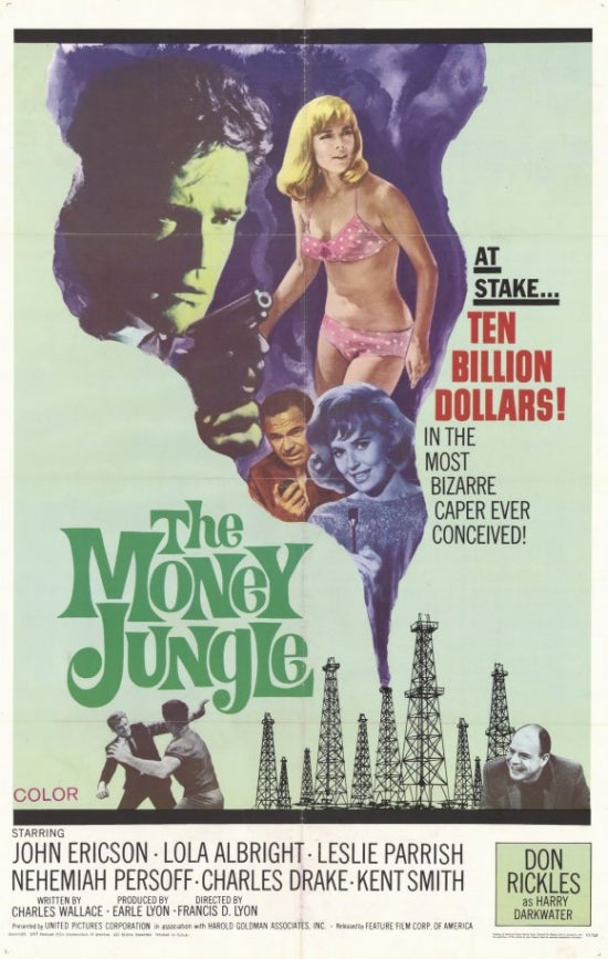 Money Jungle Movie Poster Print showcasing cinematic art.