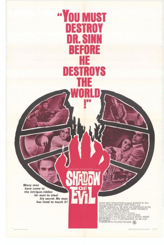 Shadow of Evil Movie Poster Print showcasing suspenseful themes
