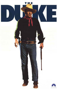 John Wayne Classic Movie Poster Print showcasing vintage cinema.