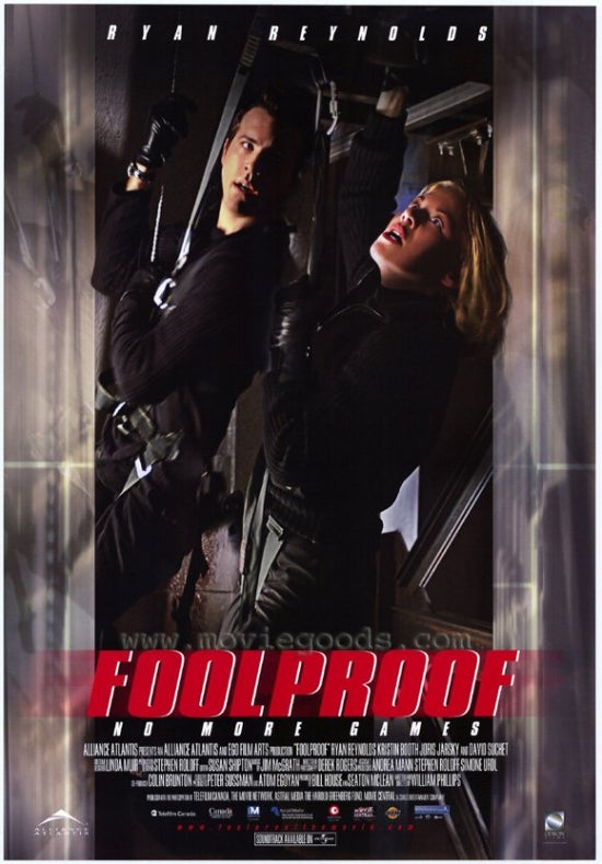 Foolproof Movie Poster - Eye-catching design for film enthusiasts.
