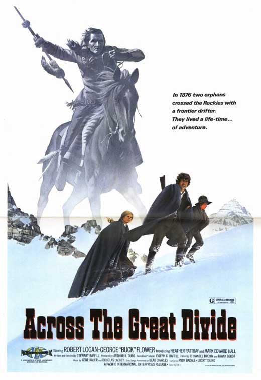 Across the Great Divide Movie Poster Print showcasing adventure and exploration.