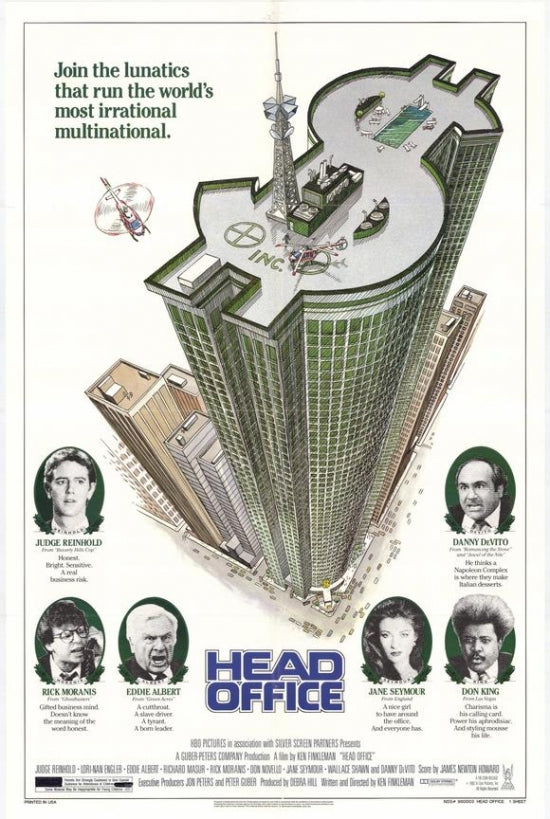 Head Office Movie Poster showcasing cinematic themes and vibrant visuals.