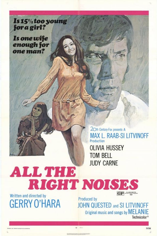 All the Right Noises Movie Poster Print showcasing cinematic art.