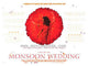 Monsoon Wedding Movie Poster Print featuring vibrant colors and cultural themes.