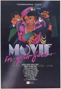 In Your Face Movie Poster featuring vibrant colors and bold design.