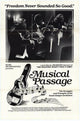 Musical Passage Movie Poster Print featuring vibrant colors and cinematic imagery.