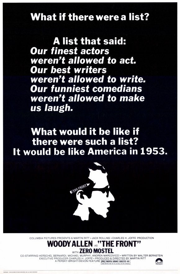The Front Movie Poster Print showcasing iconic imagery.