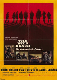 The Wild Bunch Movie Poster Print showcasing classic film imagery.