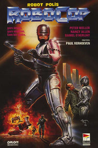 RoboCop Movie Poster Print showcasing iconic sci-fi artwork.