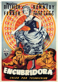 Rancho Notorious Movie Poster Print showcasing classic film art.