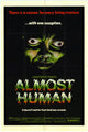 Almost Human Movie Poster Print showcasing sci-fi theme