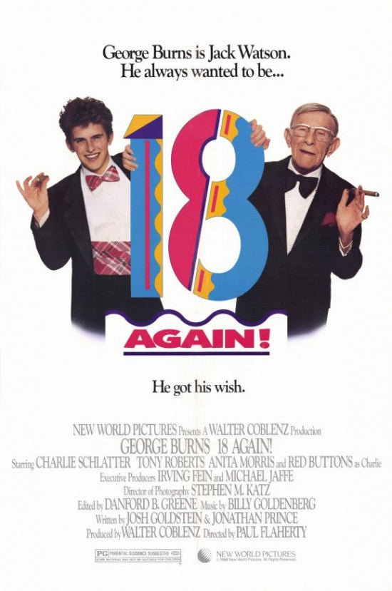 18 Again! Movie Poster Print 11x17 - Pop Culture Graphics