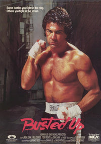 Busted Up Movie Poster Print showcasing vivid colors and cinematic theme.