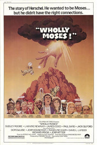 Wholly Moses Movie Poster Print featuring vibrant design and colorful artwork.