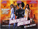 Undercover Brother Movie Poster Print featuring vibrant colors and design.