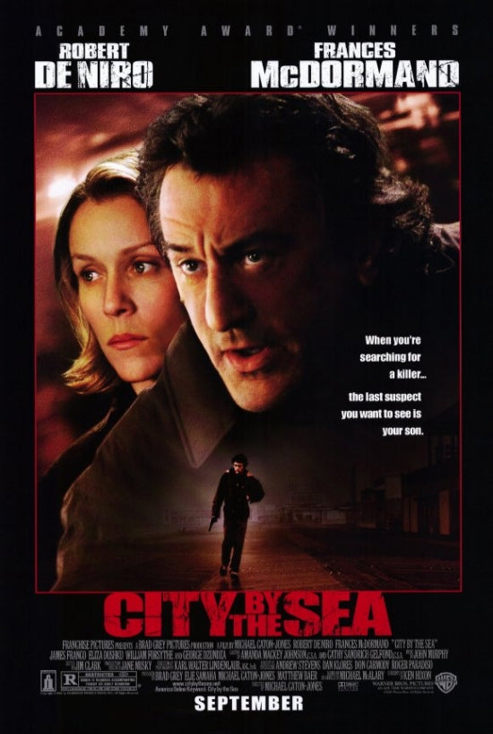 City by the Sea Movie Poster Print featuring dramatic visuals.