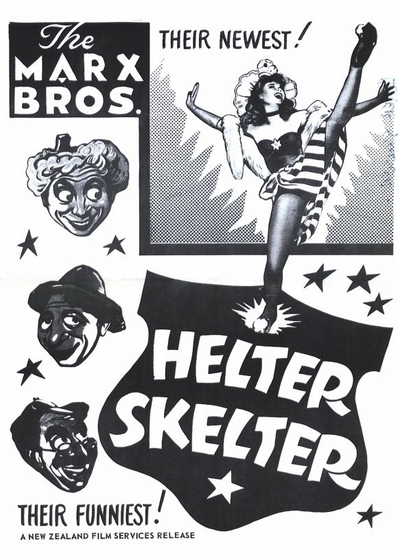 Helter Skelter Movie Poster Print featuring iconic design.