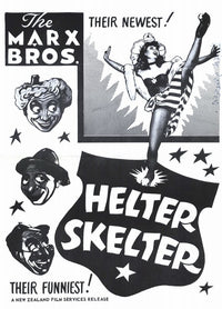 Helter Skelter Movie Poster Print featuring iconic design.