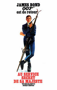 On Her Majesty's Secret Service Movie Poster Print 11x17