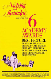 Nicholas and Alexandra Movie Poster Print showcasing classic film art.