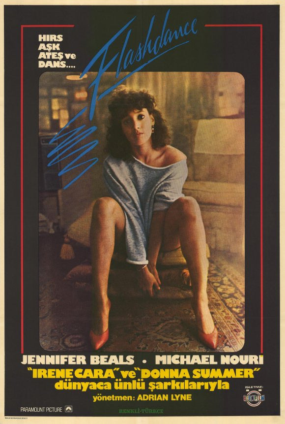 Flashdance Movie Poster Print (11x17) - Classic Film Art