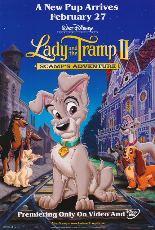 Lady and the Tramp II Movie Poster Print - 11x17
