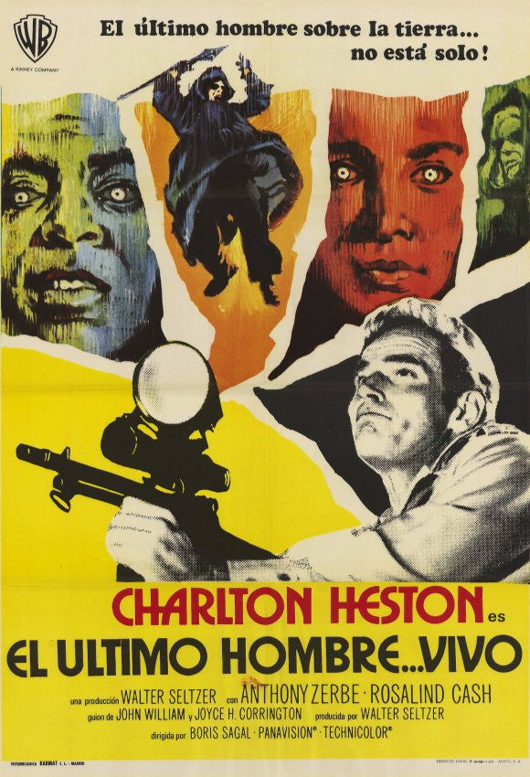 Omega Man Movie Poster Print 11x17 - Classic Sci-Fi Art