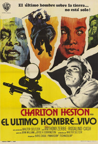 Omega Man Movie Poster Print 11x17 - Classic Sci-Fi Art