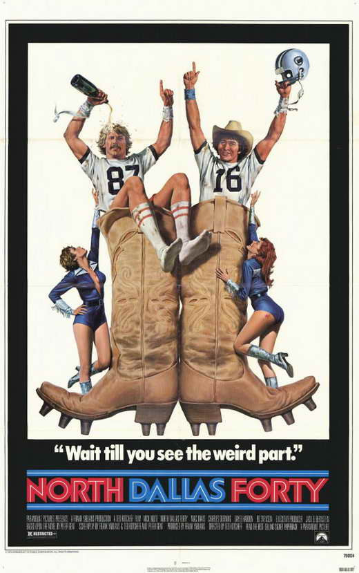 North Dallas Forty Movie Poster Print 11x17
