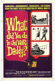 What Did You Do in the War, Daddy? movie poster - a classic comedy film poster.