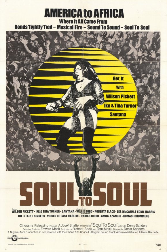 Soul to Soul Movie Poster Print showcasing vibrant colors