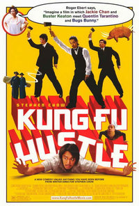 Kung Fu Hustle Movie Poster Print showcasing vibrant colors and dynamic visuals.