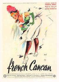French Can-Can Movie Poster Print (11x17) | Posterazzi