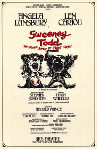 Sweeney Todd Broadway Movie Poster Print - 11x17