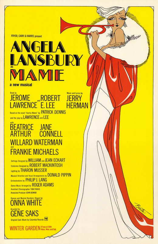 Mame Broadway Movie Poster Print - 11x17 | Posterazzi
