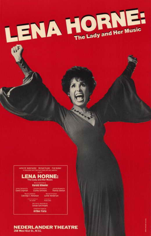 Lena Horne - The Lady and Her Music Broadway Movie Poster Print (11x17)