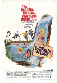 The Fountain of Love movie poster print showcasing romantic visuals.