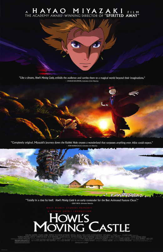 Howl's Moving Castle Movie Poster Print (11x17)