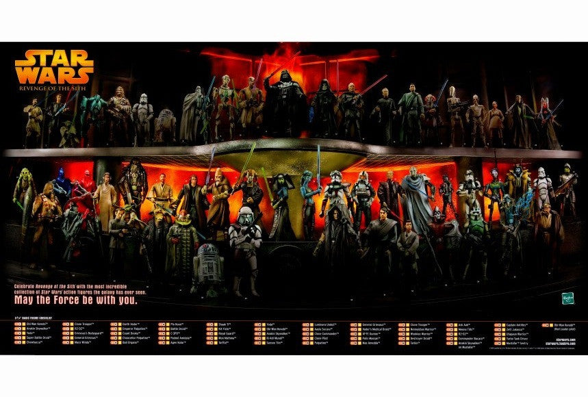 Star Wars: Episode III - Revenge of the Sith Movie Poster Print 27x40