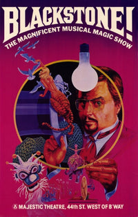 Blackstone! Broadway Movie Poster Print showcasing vibrant design.