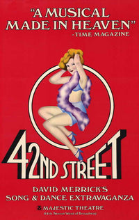 42nd Street Broadway Movie Poster Print - 11x17
