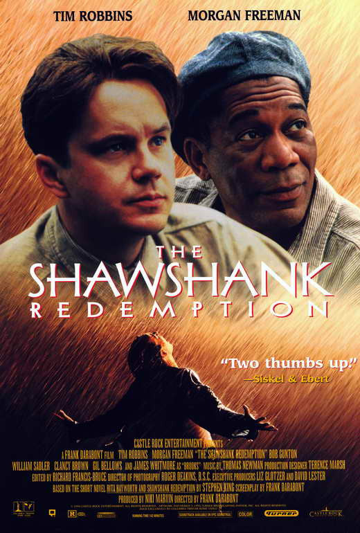 The Shawshank Redemption Movie Poster Print 27x40