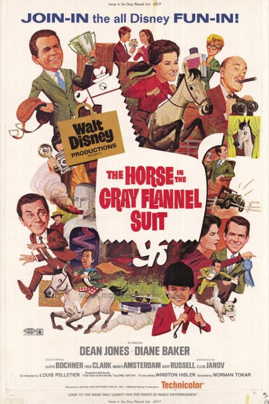 The Horse in the Gray Flannel Suit Movie Poster Print (27x40)