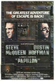 Papillon Movie Poster Print featuring classic film imagery.